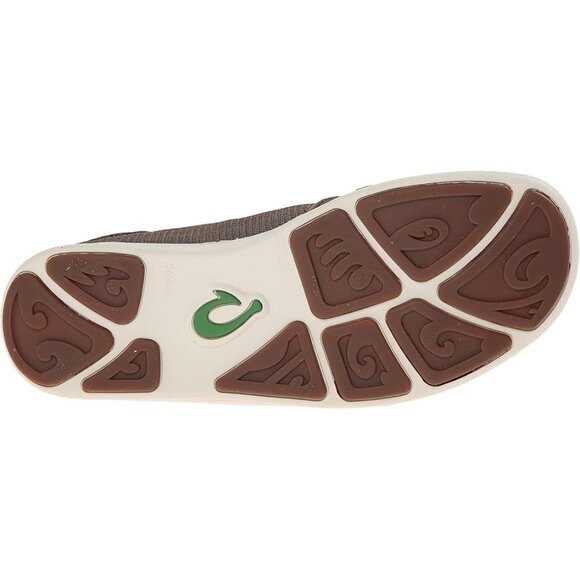 OluKai Nohea Mesh Men's Slip on Shoes Mustang/Lime Peel Size 12 - Picture 8 of 12